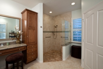Remodeled bathroom in Poinciana, FL by Titan Construction & Building Solutions LLC
